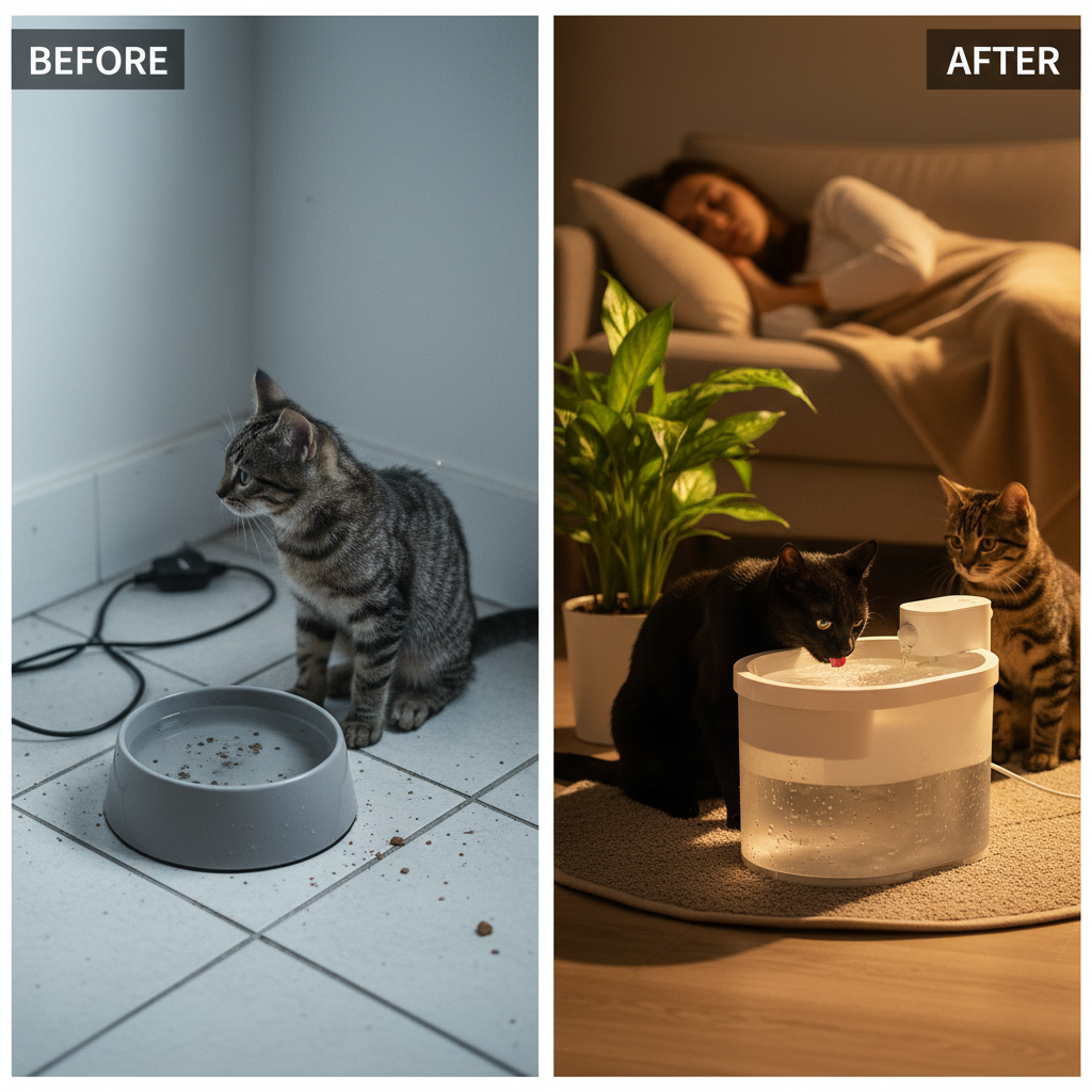 Fontaine Chat ZERO Sans Fil